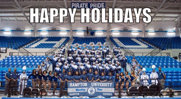 Happy Holidays
From:  The Marching Force
To:  All of you...Merry Christmas !
#Ahoy
