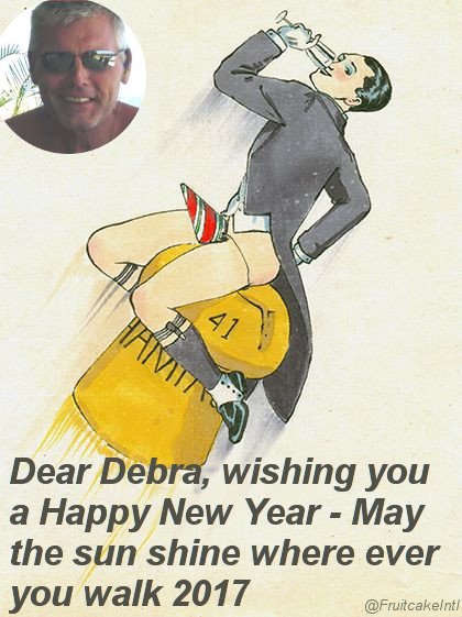 Dear Debra, all the best for 2017!
