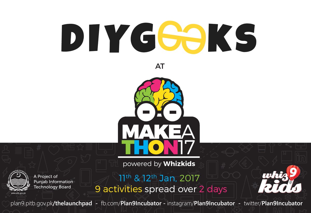 PITBIncubation's tweet photo. Hear All!
We will have @diygeeks_org at #Makeathon2017. They will be running high on energy & exciting activities for the participants. https://t.co/sqoj3wGPao