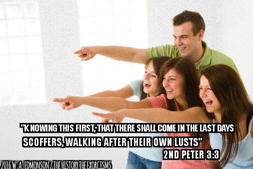 HofExorcism's tweet photo. 2nd Peter 3:3 #bible #BibleVerseOfTheDay #quoteoftheday #ENDTIMES #EndOfTheYear #SecondPeter https://t.co/mO1WRP7XXh