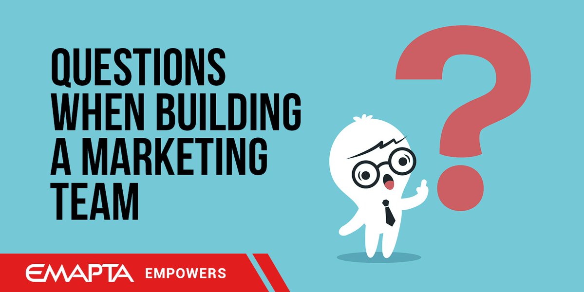 EmaptaGlobal's tweet photo. 5 questions when building #marketing team for #SME: https://t.co/9Yry1Mzurl
#EMAPTA #outsourcing https://t.co/NcEDyEPF3D