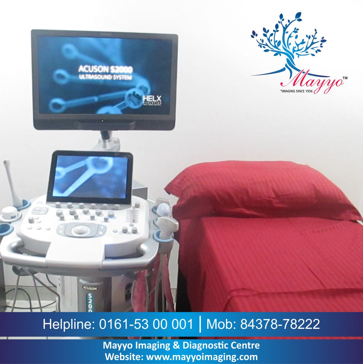 MayyoImaging's tweet photo. World’s most advanced color Doppler from Siemens at Mayyo. To book appointment, visit https://t.co/2v8UA3trny
#mayyo #diagnostic #service https://t.co/J2JZtmrauj