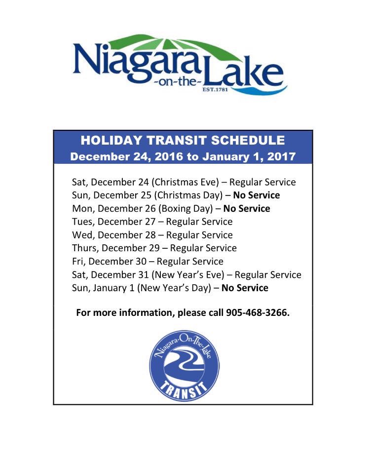 NOTL Transit tweet media