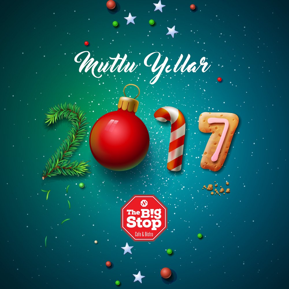 thebigstoptr's tweet photo. Herkese sağlıklı, mutlu ve lezzet dolu bir yıl dileriz. https://t.co/vlaZLrstrz