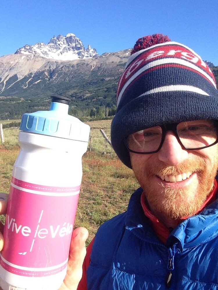 The drinks are on <a href="/Ed_Clancy/">Ed Clancy OBE</a> after he's back in the New Years honours list. Shown here celebrating in a wintery Huddersfield yesterday.