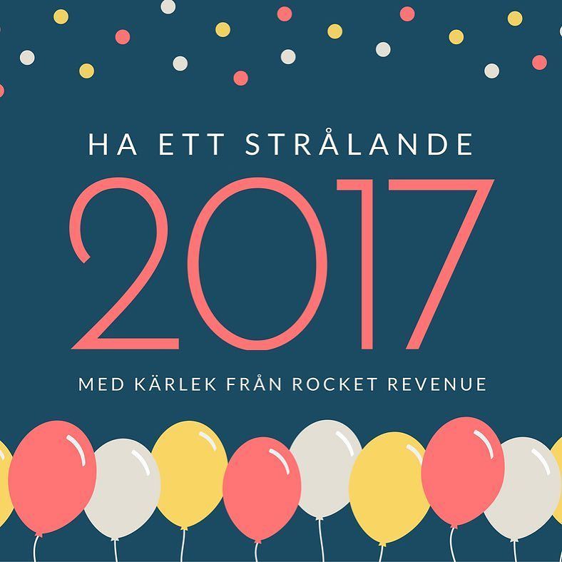 Gott nytt år önskar vi på Rocket Revenue! 💥🍾 ift.tt/2ii8vaw