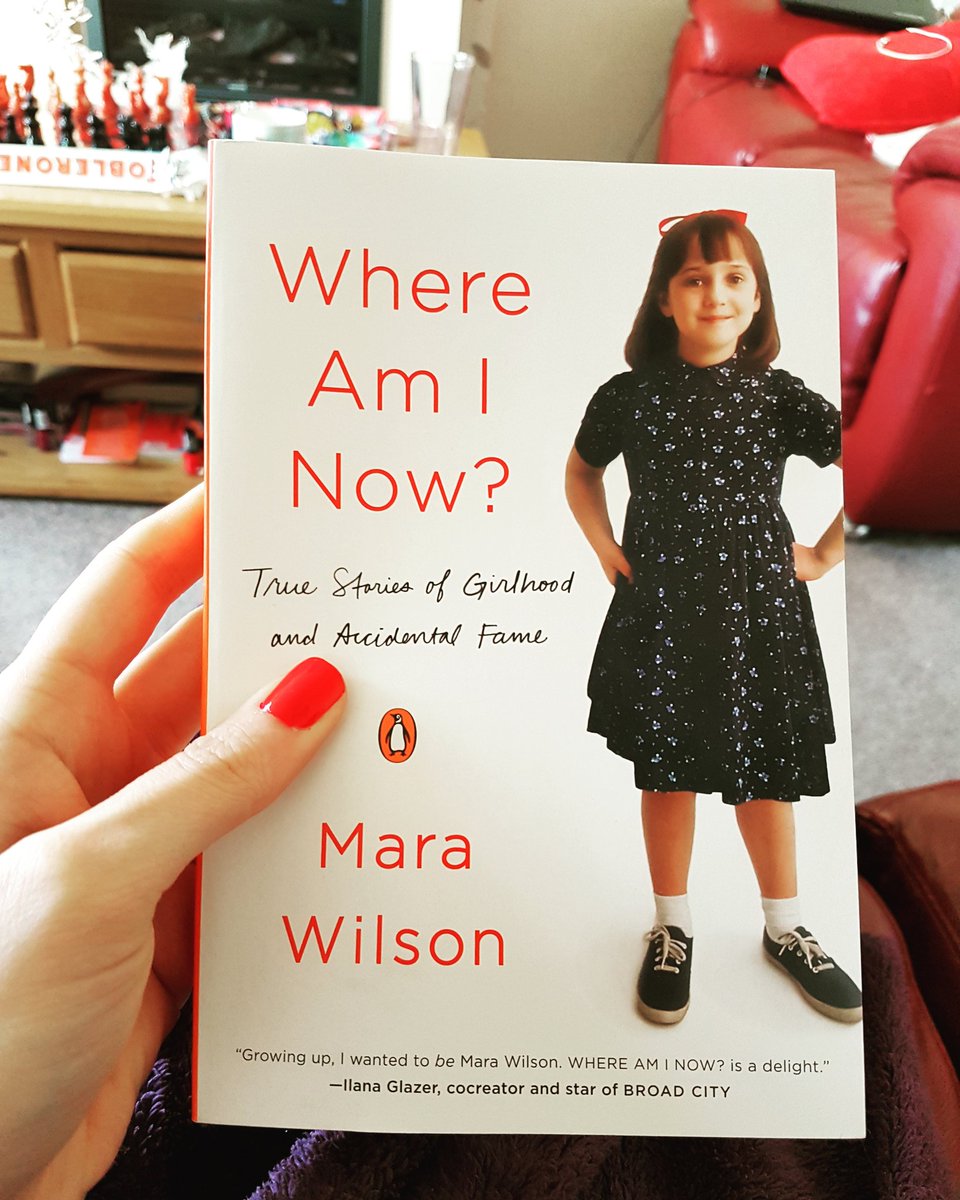 criminographer's tweet photo. My last book of 2016 was @MaraWilson memoirs &amp; it didn't disappoint.Honest, funny account of growing up &amp; being a child actor. #booksof2016 https://t.co/YrrGxYebQa
