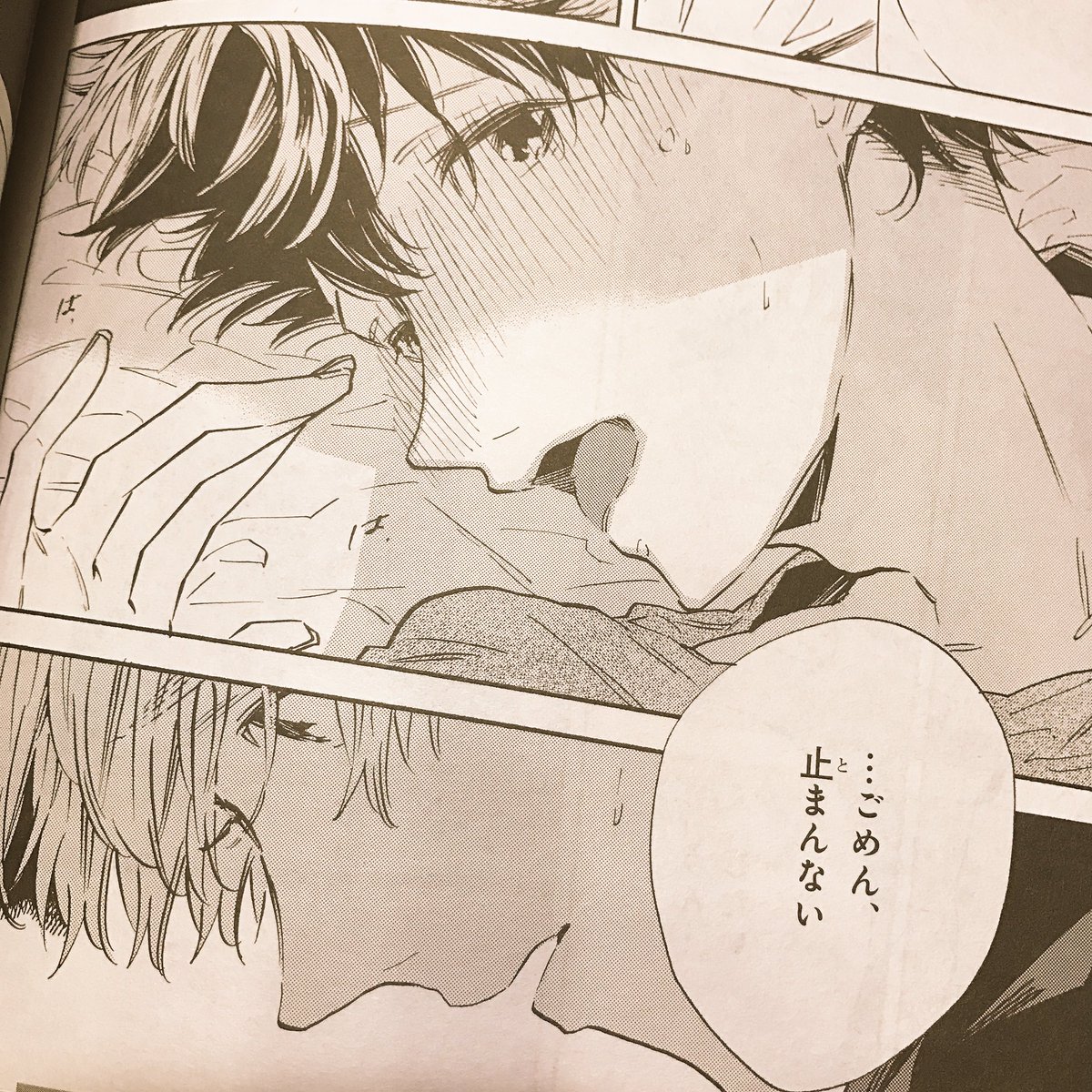お知らせが遅くなりましたが、発売中のBE•BOY GOLD2月号さんにまんが、載せていただいています。「WHITE NOON,BLACK NIGHT」最終話32Pです。早いもので最終話になりました…感慨です…。どうぞよろしくお願いします〜! 