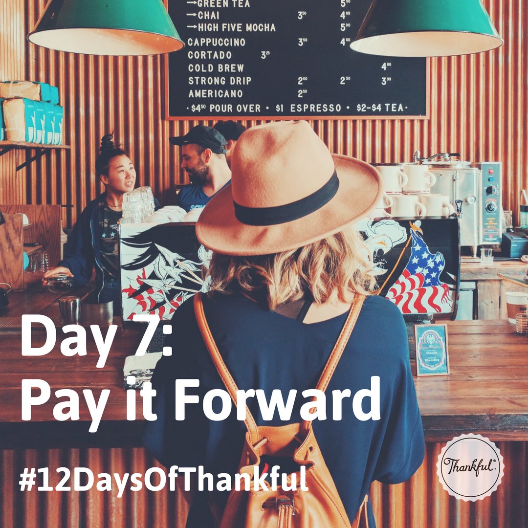 ThankfulOrg's tweet photo. Day 7: Drink a coffee, give a coffee.
#12DaysOfThankful #Thankful #PayItForward https://t.co/nGdn79XbAH