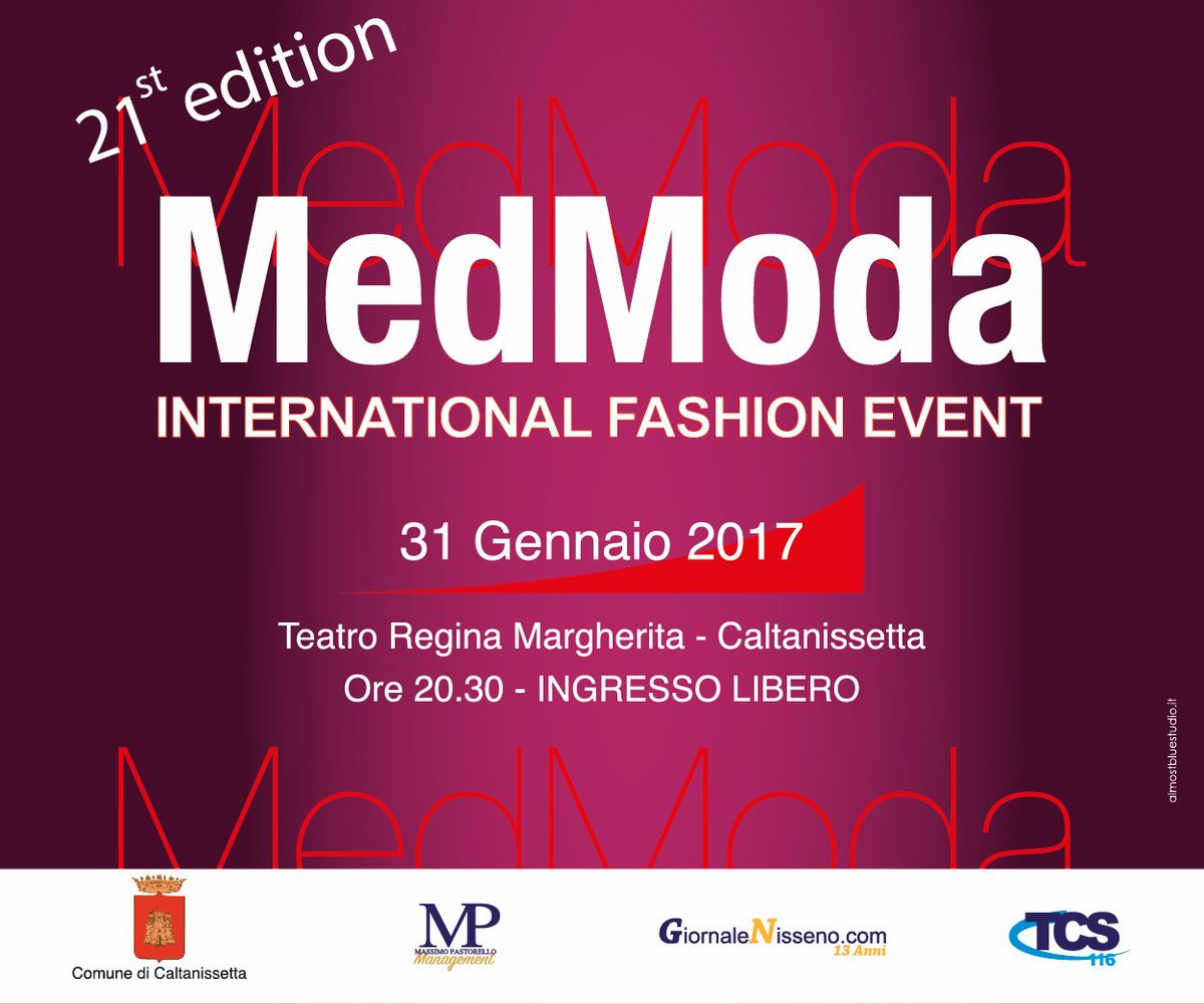 #medmoda #moda #gennaio2017 
#fashion #style #stilisti #abiti #massimopastorellomanagement #festivalinternazionaledellamoda #caltanissetta