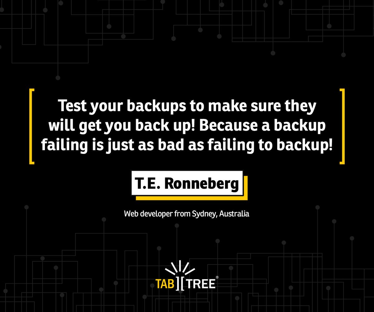 tabtreechennai's tweet photo. TabTree's iBackit lets you backup your important data, before you lose them. #DataBackup #Backup #Quotes https://t.co/PyCnajzjsi