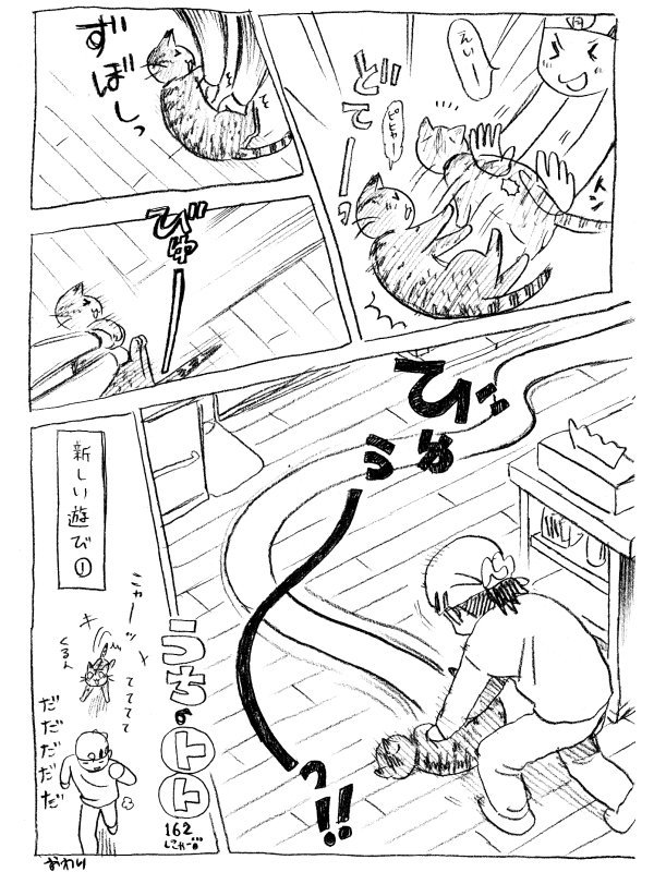 ねこまんが。第162話。今年もあと6時間。年賀状はだしたかな?青戸は毎年年が明けてからが本番です。 