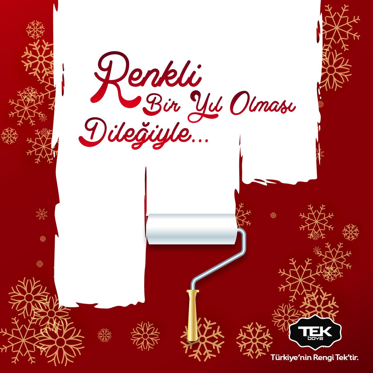 Mutlu Yıllar #tekboya