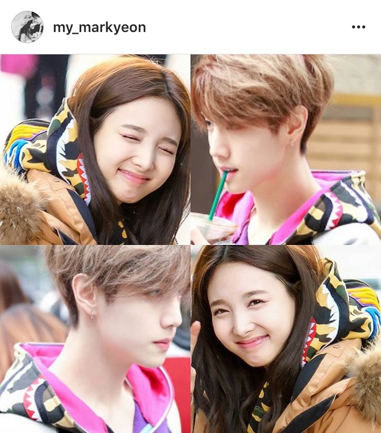 xxtriplehan's tweet photo. Matchy matchy couple ๐ #MarkYeon #GoTwice #GotTwice ๐ https://t.co/d1yFwzrHfI