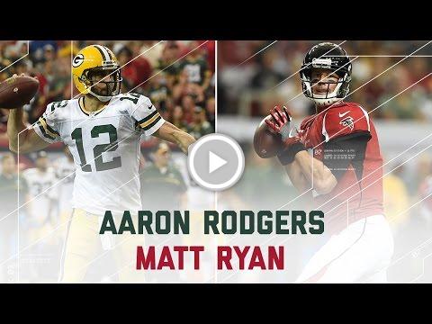 Aaron Rodgers &amp; Matt Ryan Throw for 5 TDs in the First Ha... slninja.com/Zwpv #new england patriots #patriots
