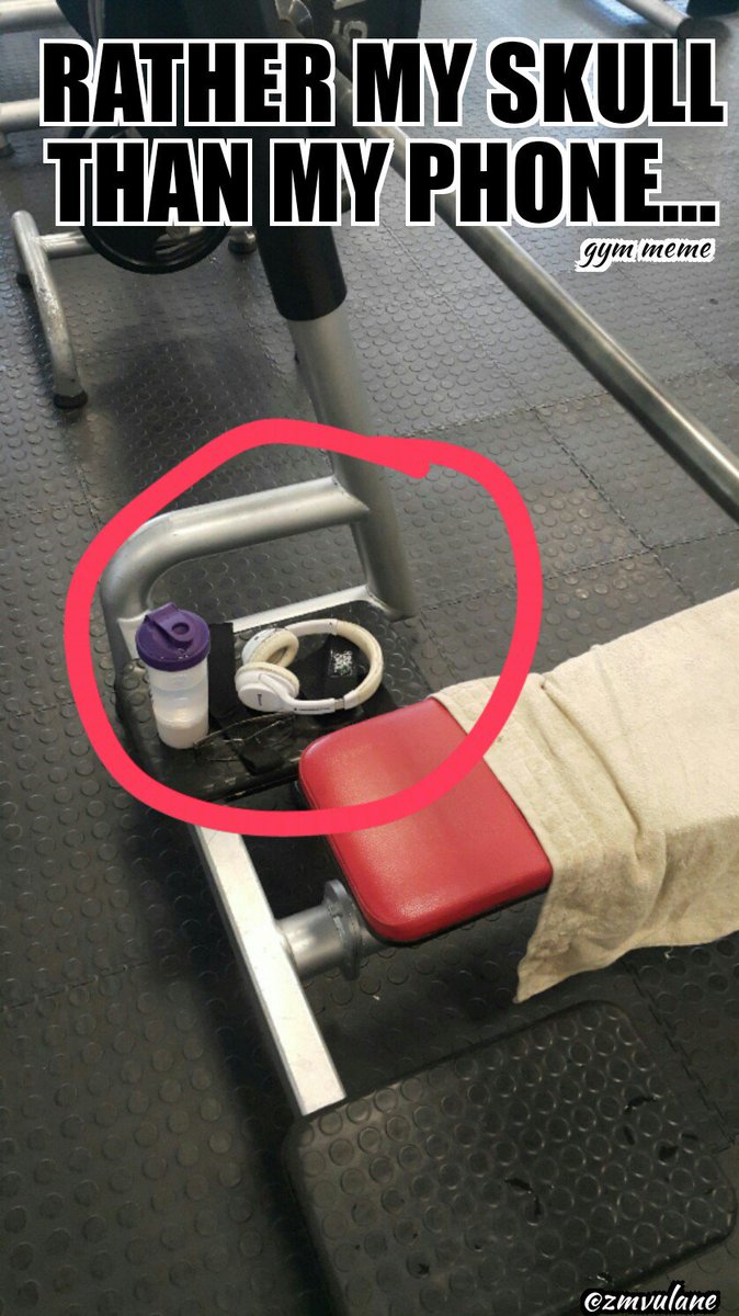 _ZamaMvulane's tweet photo. The safest place for my phone... πvs π±
#gymrats #gymlife #gymislife #bodyengineers #virginmonsters #zonebeasts https://t.co/YOkxsrTd59