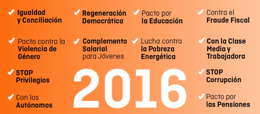 CsLaRioja's tweet photo. 👉 | Hoy despedimos un año 2016 que abre una nueva etapa de diálogo y acuerdos 👍 Un año marcado por las #ReformasNaranjas 🍊🍊🍊 https://t.co/hPLHtgXKQi
