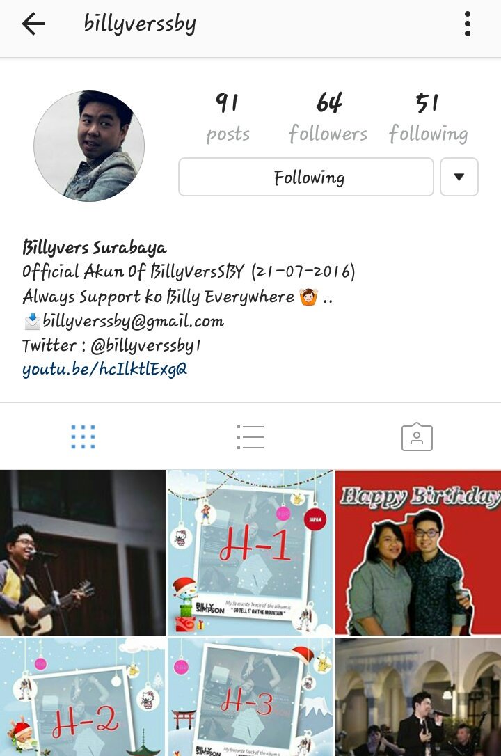 Follow ig kami ya billyvers 》》 billyverssby