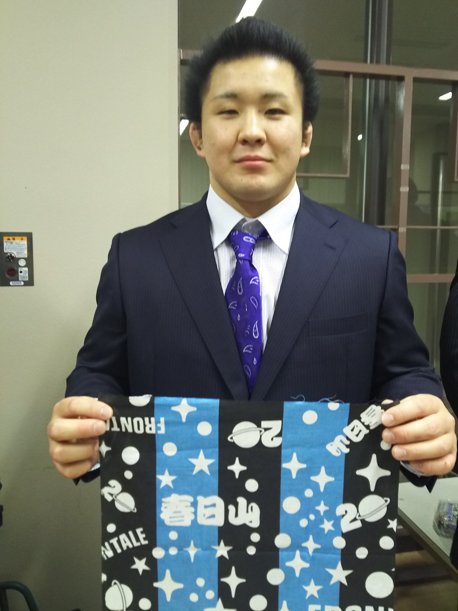 相撲大好き в X: „春日山部屋力士断髪式、福倭くん。 #sumo