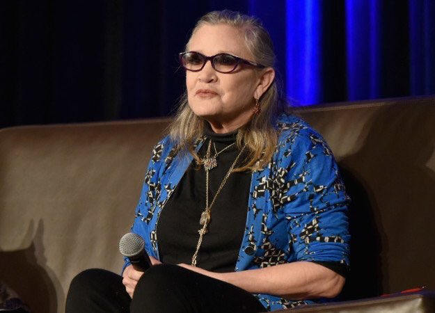 BuzzFeed's tweet photo. Carrie Fisher in stable condition after reported heart attack on plane https://t.co/hfXLjfmd44 https://t.co/t0edJLqRMw