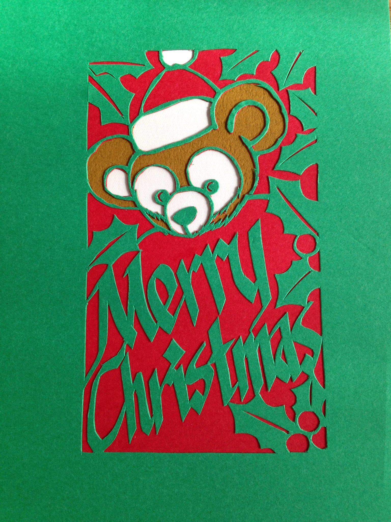 羊大 Ar Twitter 切り絵 切り絵 クリスマス ダッフィー メリー クリスマス 良い夢を T Co 9pnzpqi6a7 Twitter
