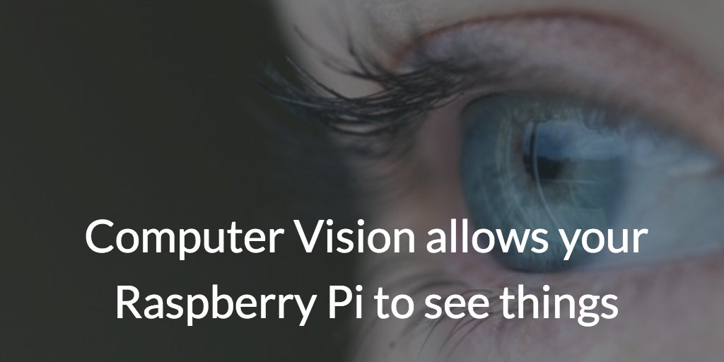 OReillyHardware's tweet image. #ComputerVision (CV) w/ Raspberry Pi: #OReillyHardware post from @simonmonk2  oreil.ly/1Y3NhsA