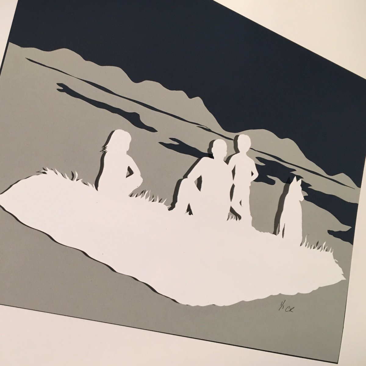 ThePaperForge's tweet photo. This was designed and hand cut with a scalpel and gifted last Christmas 🎅🏼🎁 #christmas #gifts #thepaperforge #papercut #paperart #papercraft https://t.co/JABKWL9ZVw