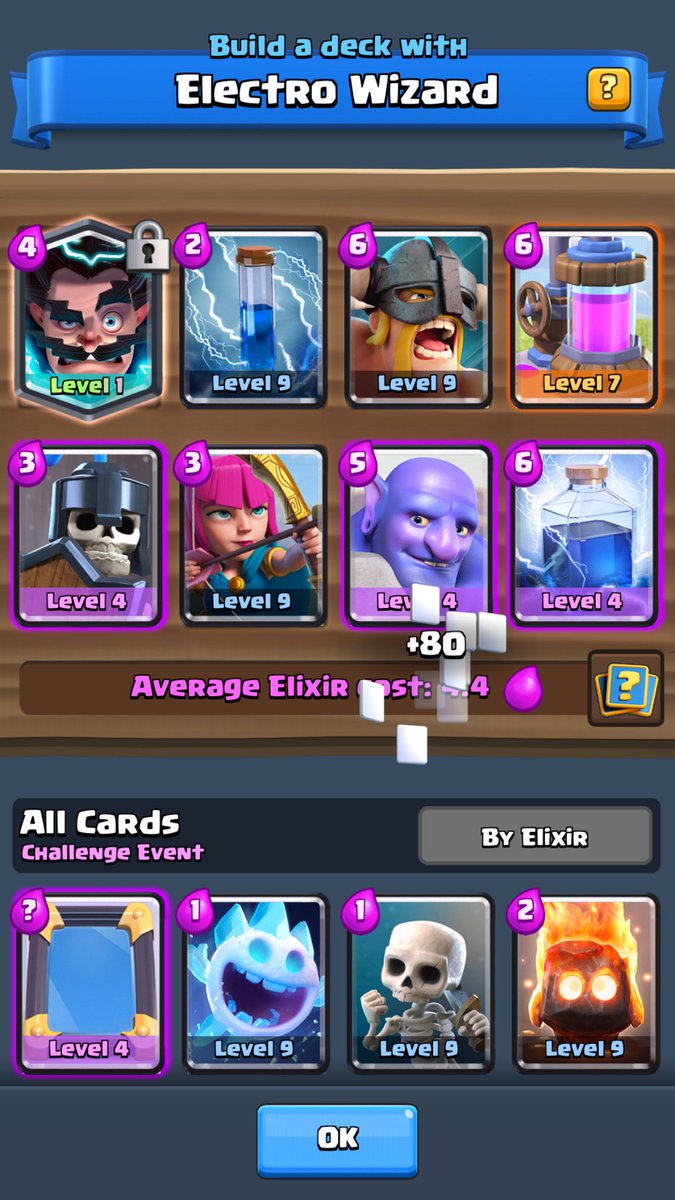 clyde on twitter 2 2 in electro wizard challenge with this deck