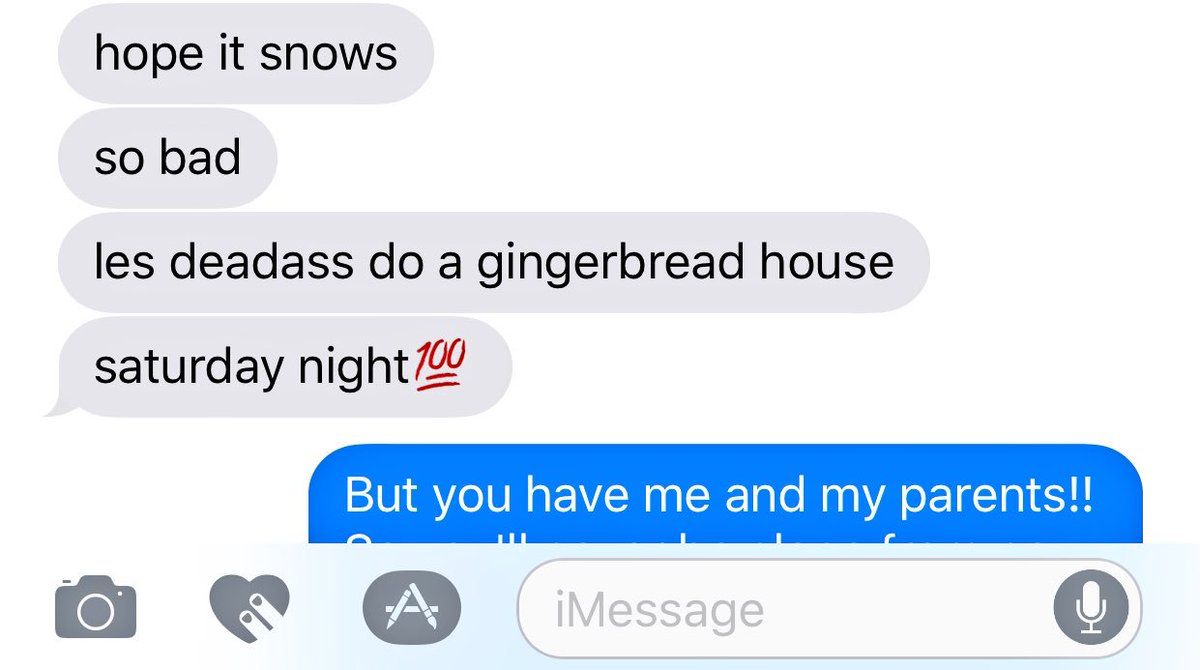 SarahDones's tweet image. How does a New Yorker tell his girl they're making a gingerbread house? 😭 #ILoveHim #DasMyBaby