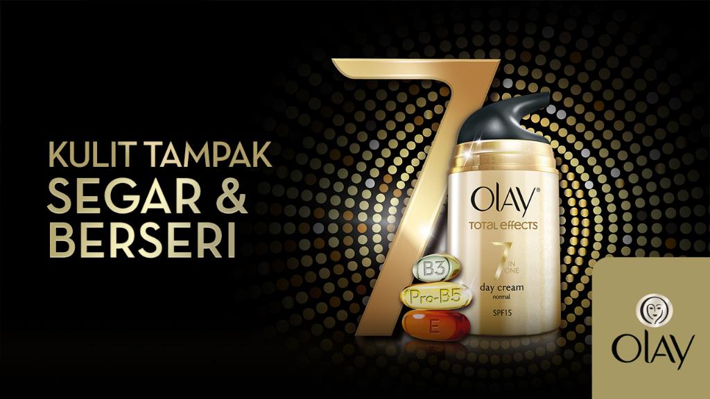 Olay Total Effects, jawaban tepat untuk kulit tampak cantik dan segar sepanjang hari. #OlayMoment