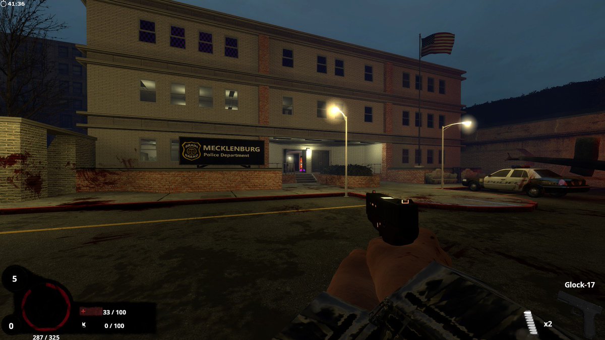 JohanEhrendahl's tweet photo. Some W.I.P mapping for @brainbread2. Still a long way to go, but its playable. #brainbread2 #steam #gamedev https://t.co/mTHomIcxpm