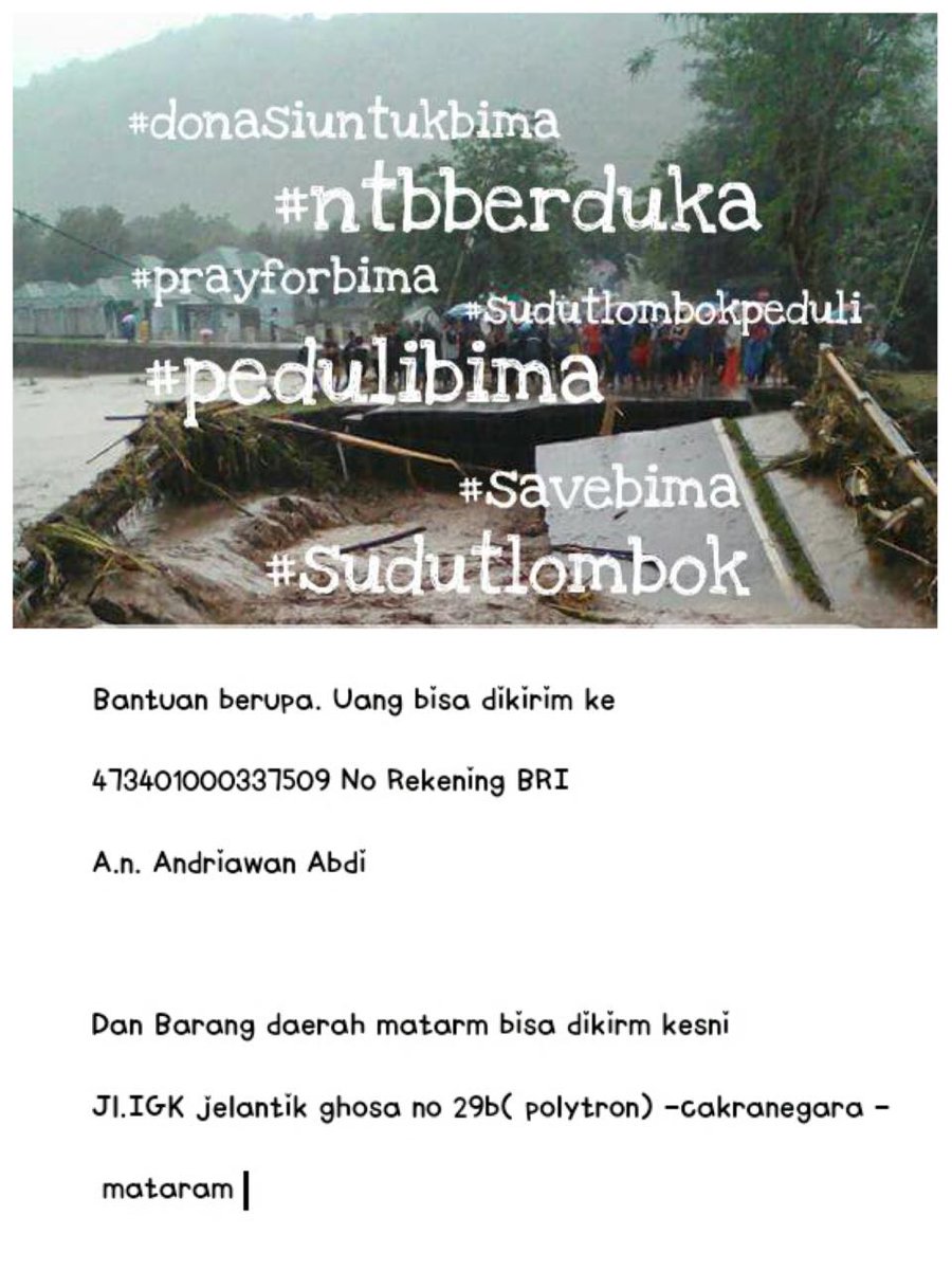 haniamm_'s tweet photo. 🙏🙏🙏 #NTB #BimaBerduka https://t.co/PO5LqiVsyD