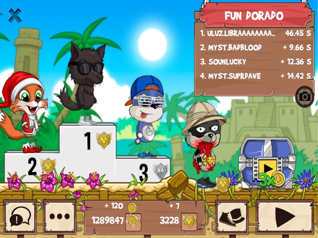 LibraaaaaFR2's tweet photo. Get on my level, son! #funrun2 #badblood #SoUnlucky #Suprdave https://t.co/Y3QVMs2zrq