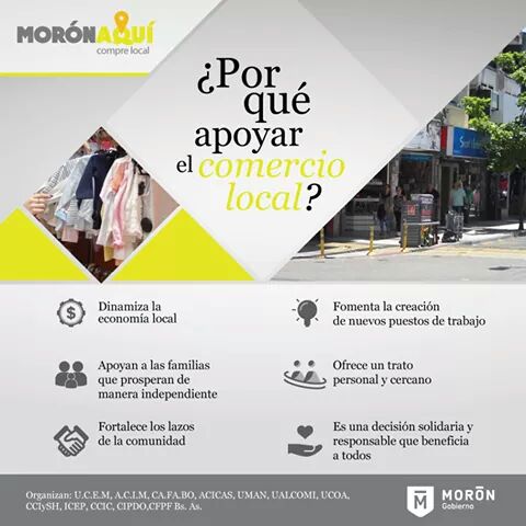 paolaferreyra77's tweet photo. Los comercios del Partido de Morón te esperan #moronaqui  @_gabriel_grosso @flavisfrida @JEFEBAOk @LeonelaFerreyr3 https://t.co/jZBa3H4jCJ