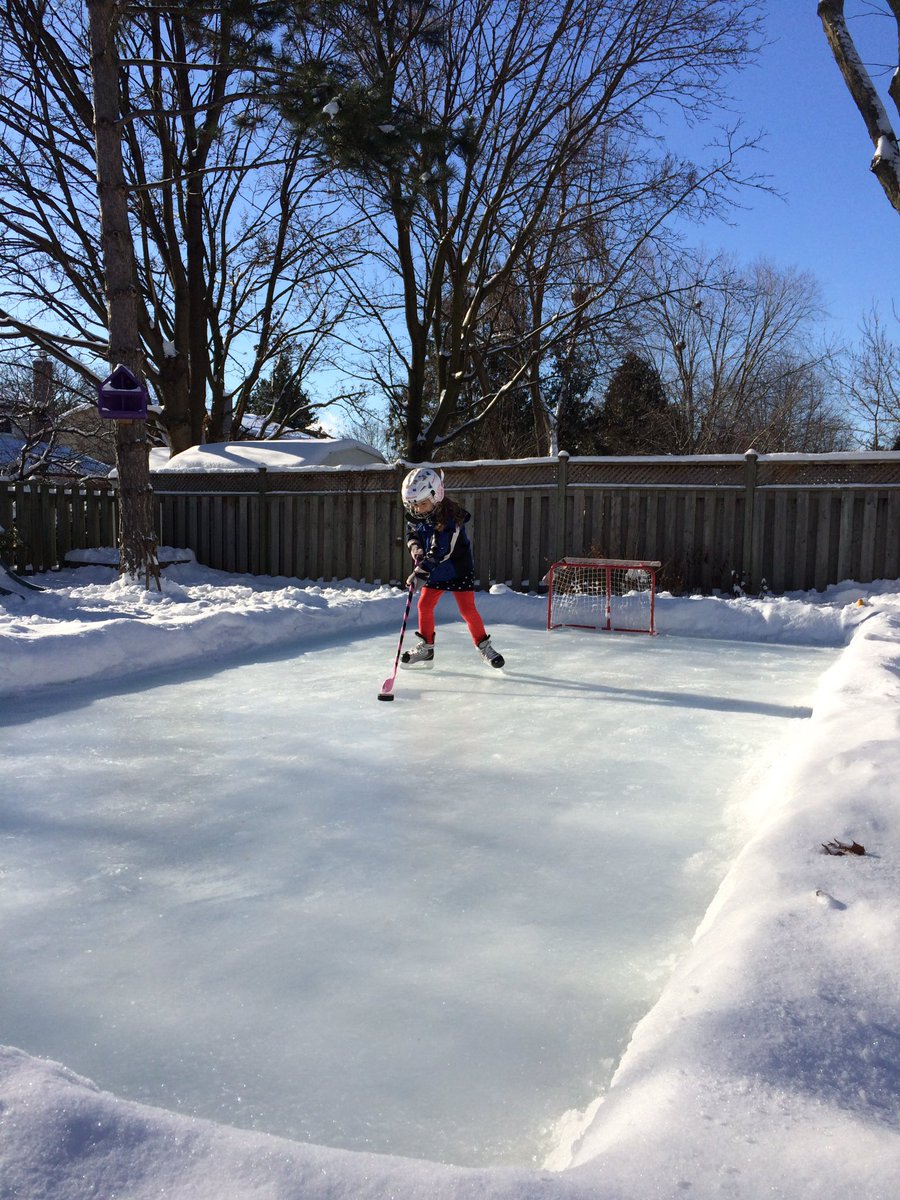 agrachnik's tweet image. @DarrenDreger the next @Tessab25? She&apos;s not yet five! Great rink building weather in Richmond Hill, Ont this season #firsttimebuilder