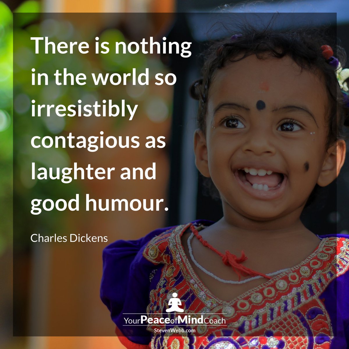 _StevenWebb's tweet photo. There is nothing in the world so irresistibly contagious as laughter and good humor. Charles Dickens #PictureQuote #Quote https://t.co/P0pzSdYTeH