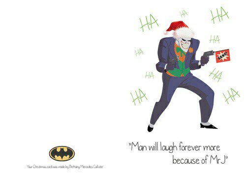 Batman Tas Batman The Animated Series Inspired Joker Christmas Card By Bethany Callister Christmas Btas Joker T Co 7wgfzohr2n Twitter