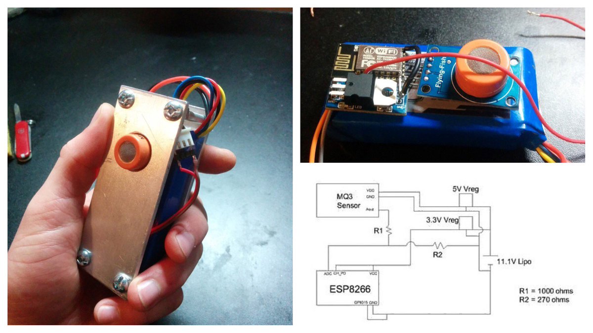 ESP8266's tweet photo. IoT Breathalyzer
🔧 https://t.co/lZbpPH4MO5
⬇ https://t.co/LtvKn6V1xX

#ESP8266 https://t.co/O1VxIjnJ4m