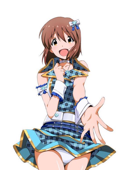 雪歩誕だけど原稿中なので過去絵で便乗させて下さい('・ω・`) 