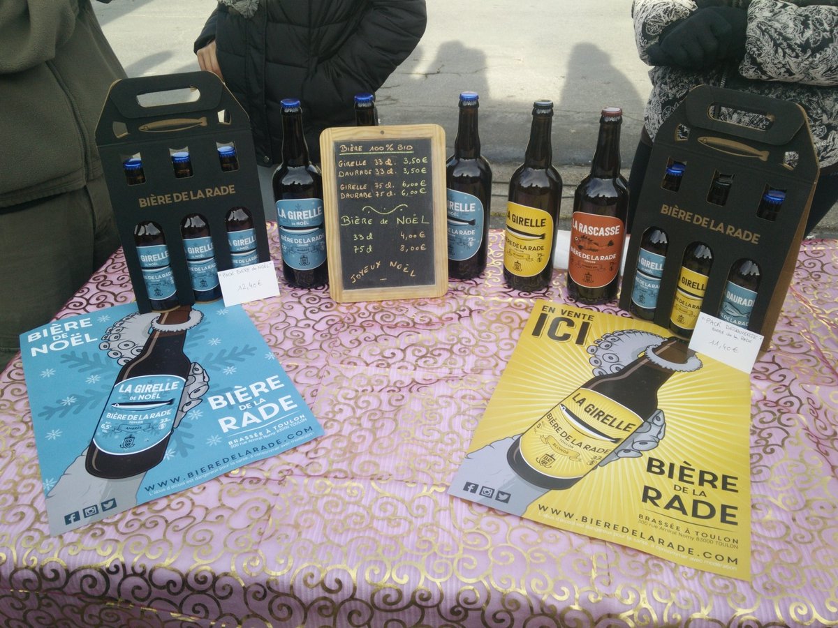 On trouve même la <a href="/bieredelarade/">Bière de la Rade</a> à #barcelonette !