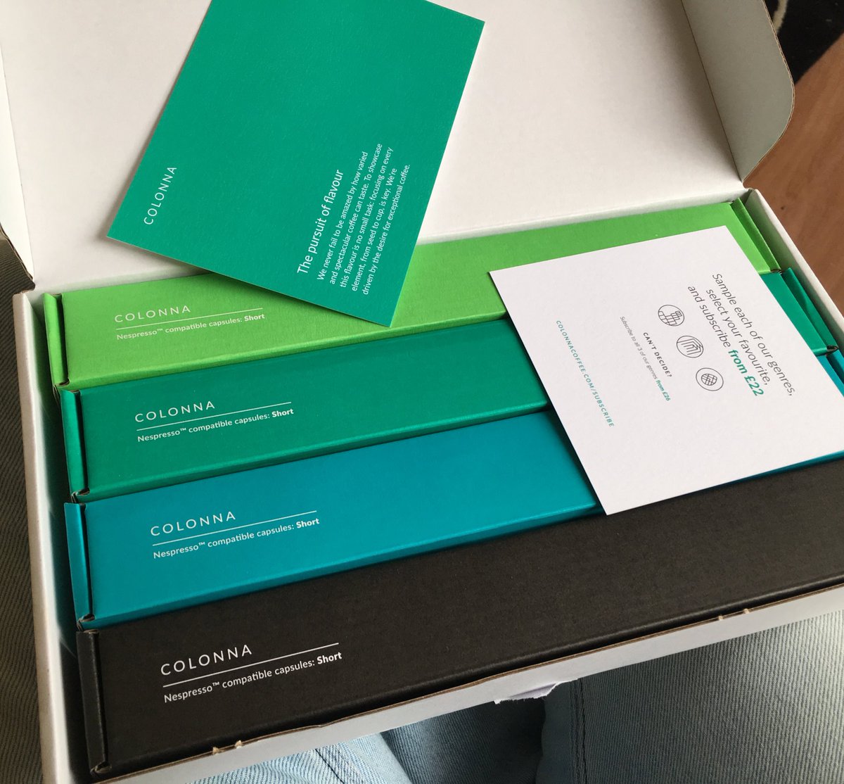 When at the folks' <a href="/ColonnaCoffee/">colonna</a> cheers guys