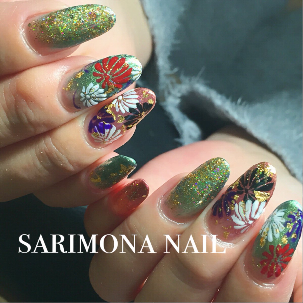 Sarimona 成人式のご予約受け付けてます 和柄ネイル スカルプ 成人式 成人式ネイル 唐津ネイル ジェル Arttic アーティック Sarimona 成人式のご予約受け付けてます 和柄ネイル スカルプ 成人式 成人式ネイル 唐津ネイル ジェル Arttic アーティック