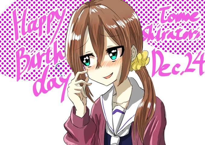 マル2さんがTwitterに投稿した白鳥トモエ(ゾンビランドサガ)のイラスト。