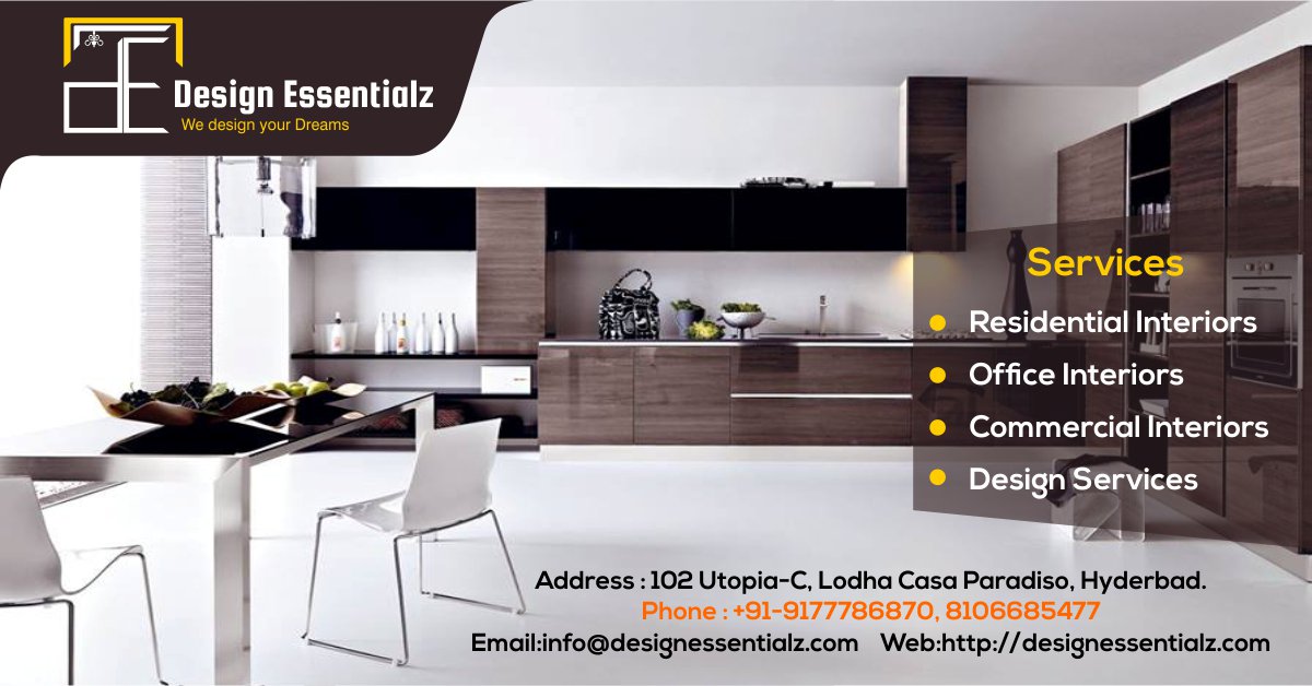 DzineEssentialz's tweet photo. Design Essentialz offers you the #BestCommercialInteriorDesigns #HomeInteriorDesigns in Hyderabad.+91 9177786870
https://t.co/47Iurefd1E https://t.co/Mo16T5RZGg