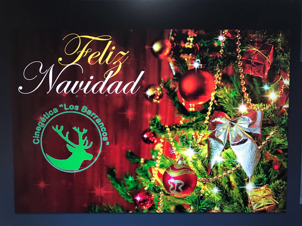 Cinegética Los Barrancos te desea una Feliz Navidad!!!