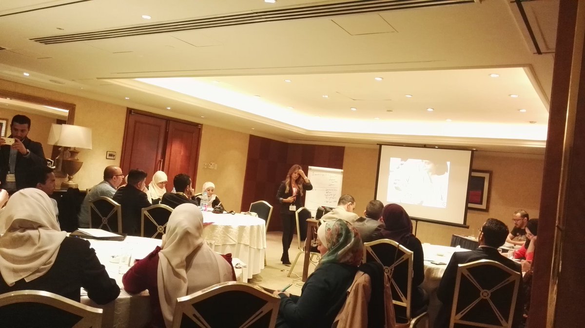IamTheDoubleU's tweet photo. I was so happy to attend a workshop by the great inspirational lady @AmalDokhan during #AINAC2016 https://t.co/Mqjjfdnx6w