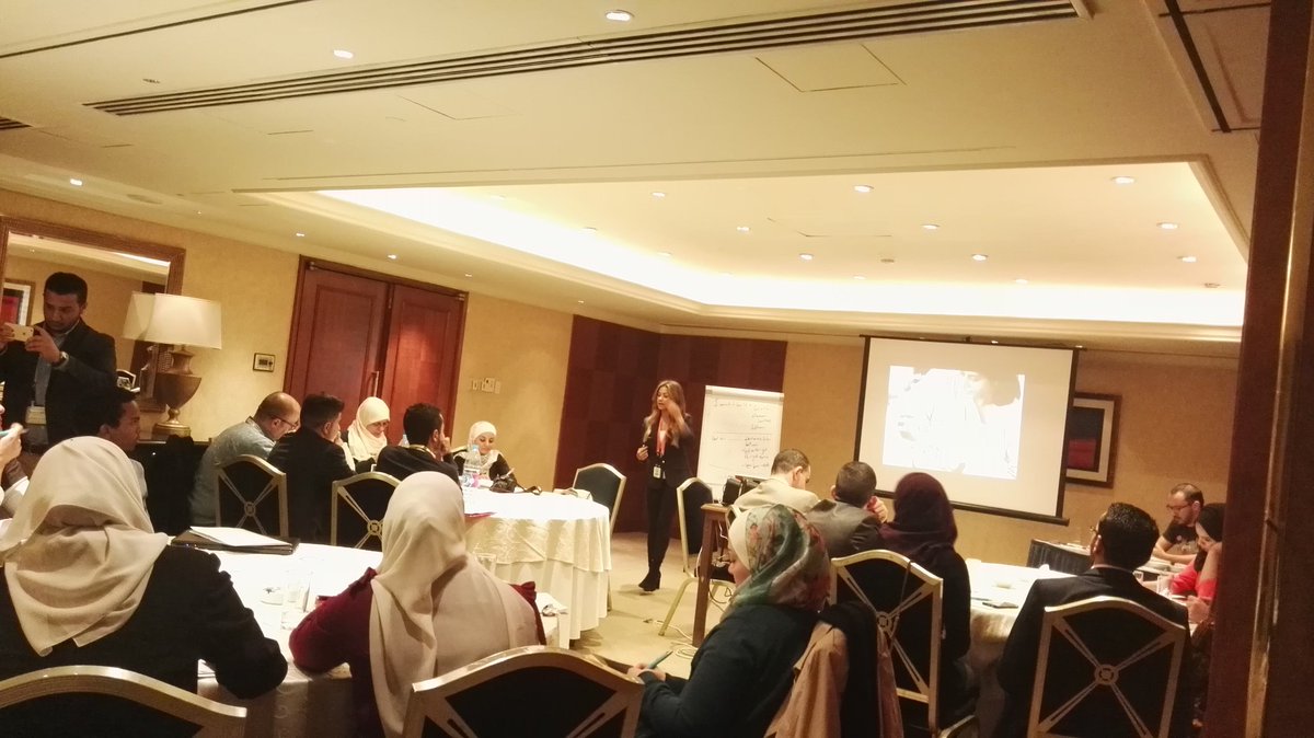 IamTheDoubleU's tweet photo. I was so happy to attend a workshop by the great inspirational lady @AmalDokhan during #AINAC2016 https://t.co/Mqjjfdnx6w
