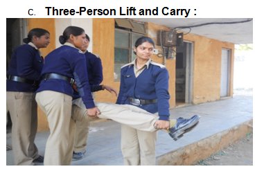 TRANSPORTATION OF CASUALTIES-: