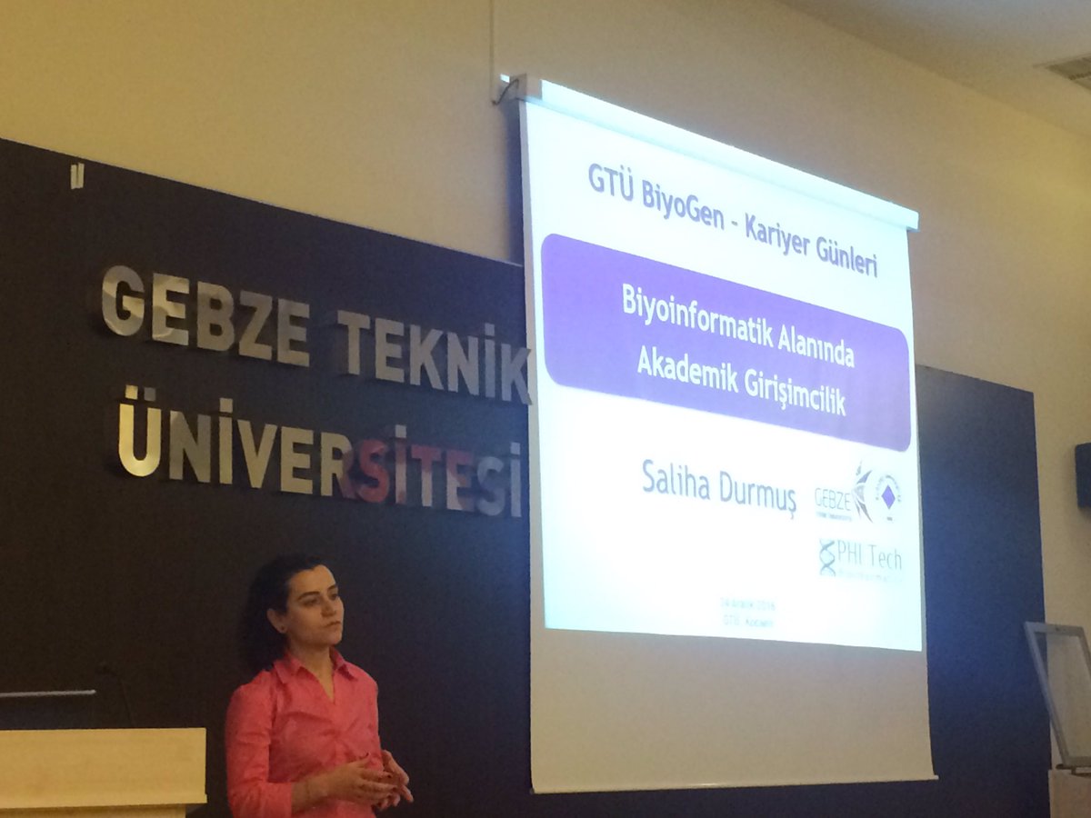 GTÜ-Gen. Topluluğu (@gtubiyogen) on Twitter photo Yr.Dç.Dr.Saliha Durmuş'un konuşması başlamıştır. #gtübiyogen #kariyergünleri Yr.Dç.Dr.Saliha Durmuş'un konuşması başlamıştır. #gtübiyogen #kariyergünleri