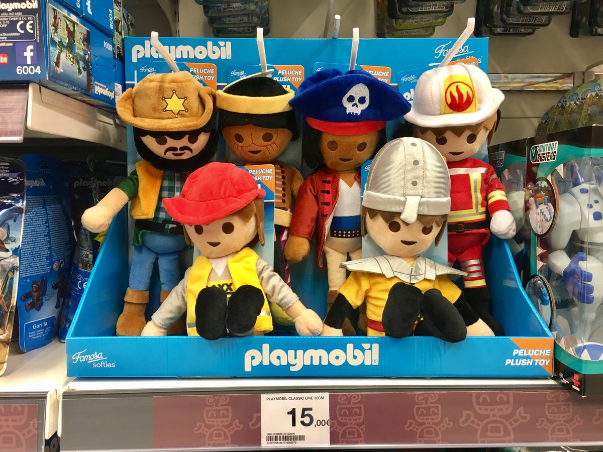 Playmoclick's tweet photo. Peluches #Playmobil! Si quieres coleccionarlos los tienes en El Corte Inglés. También en Hipercor!! https://t.co/m6LLcP55RE